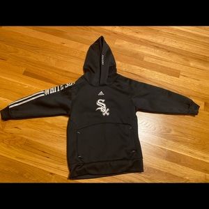 Boys ADIDAS White Sox pullover hoodie.